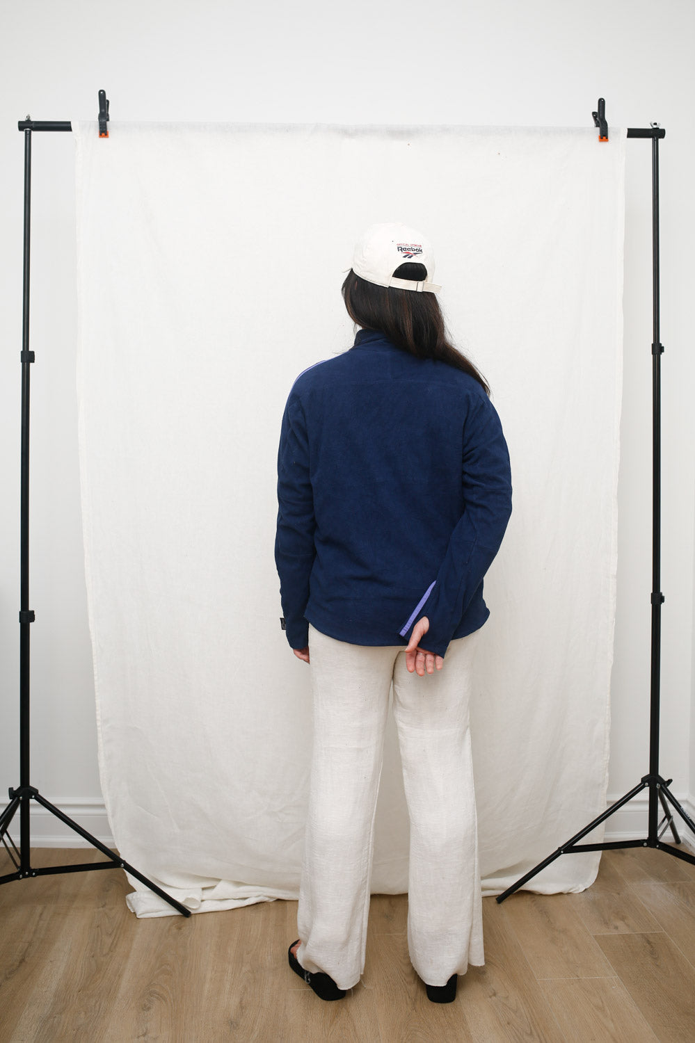 Adidas Women's Navy and Purple Jacket