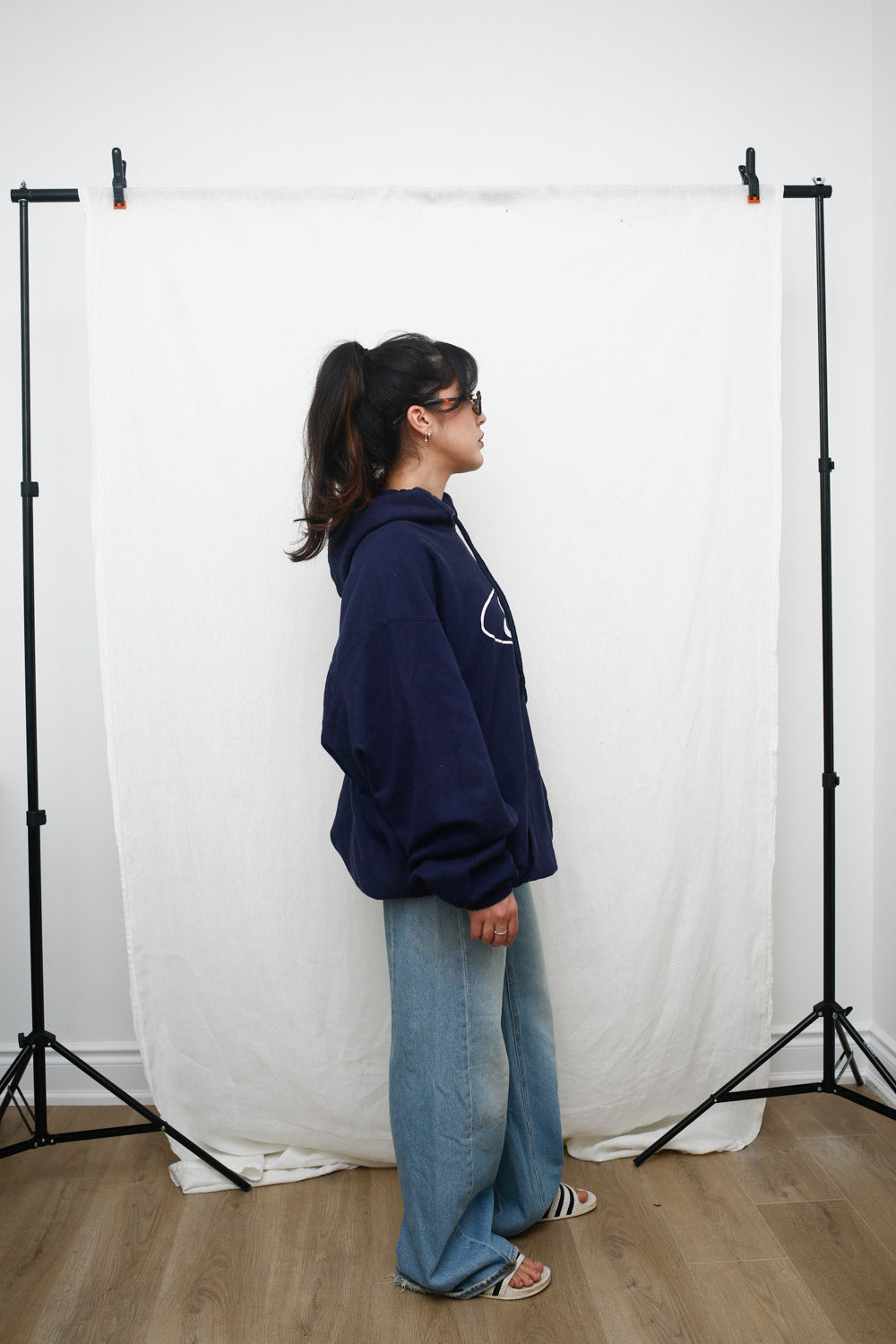 Vintage 1990's Ford Hoodie – Navy Blue