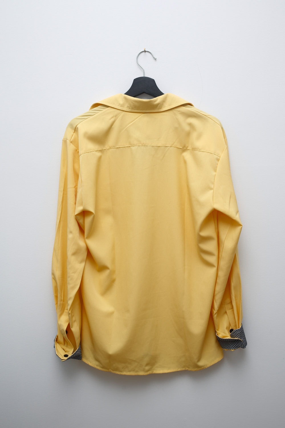 Flex Yellow Button-Up Shirt – Size L