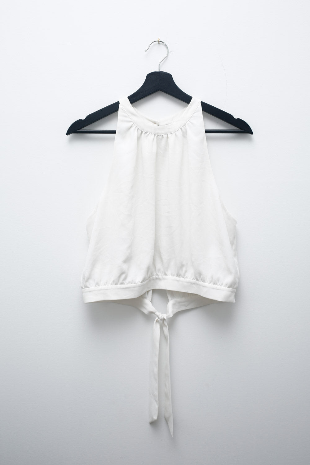 Wilfred White Tie-Back Sleeveless Top – Size L