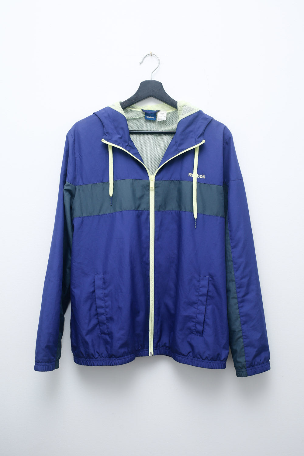 Vintage Reebok Windbreaker Jacket – Navy & Sage