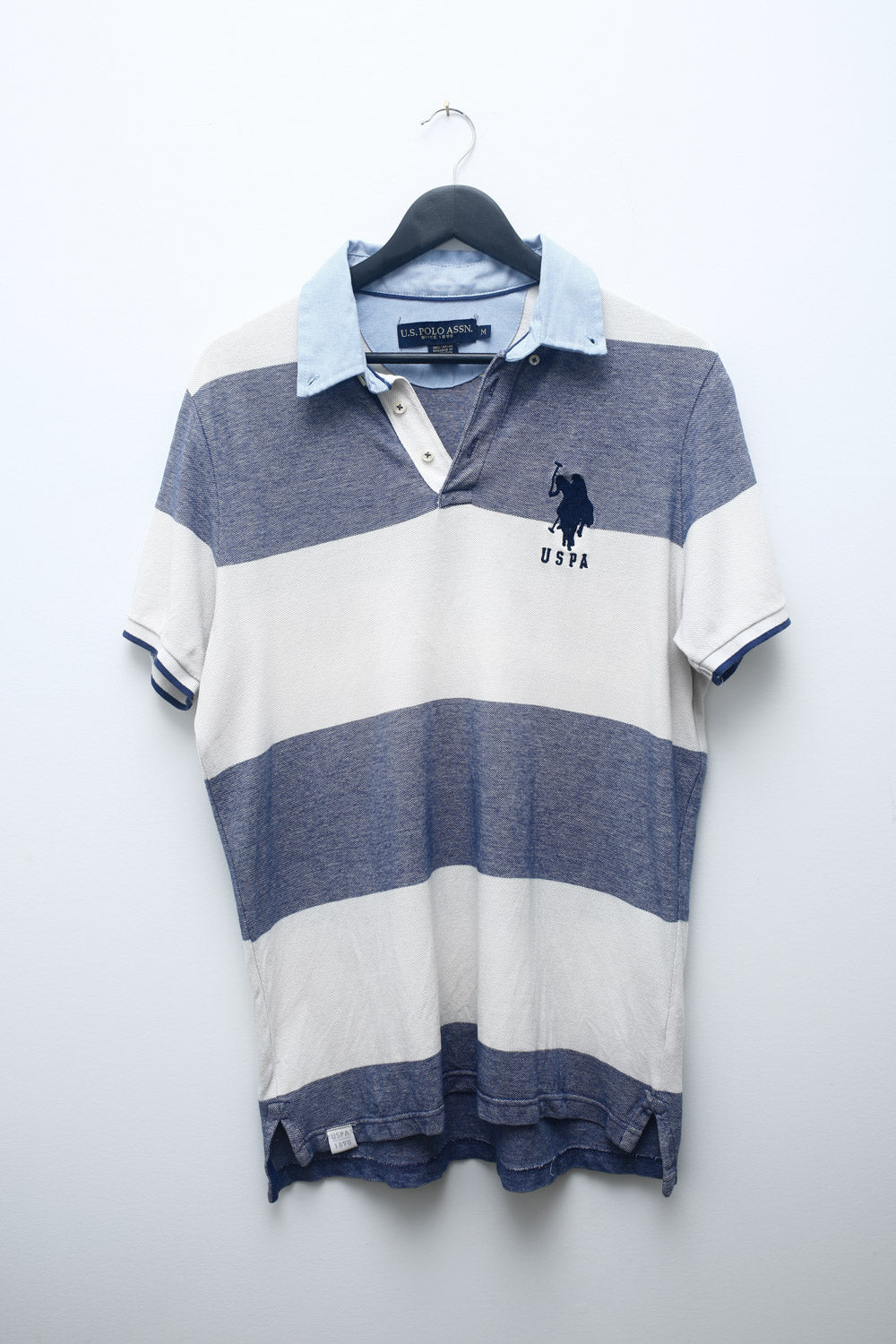 U.S. Polo Assn. Striped Rugby Polo Shirt