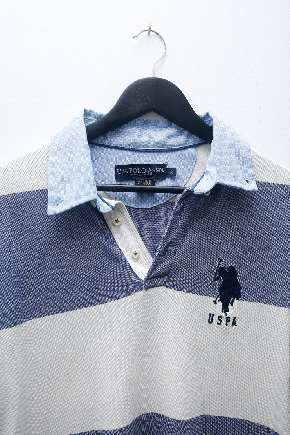 U.S. Polo Assn. Striped Rugby Polo Shirt