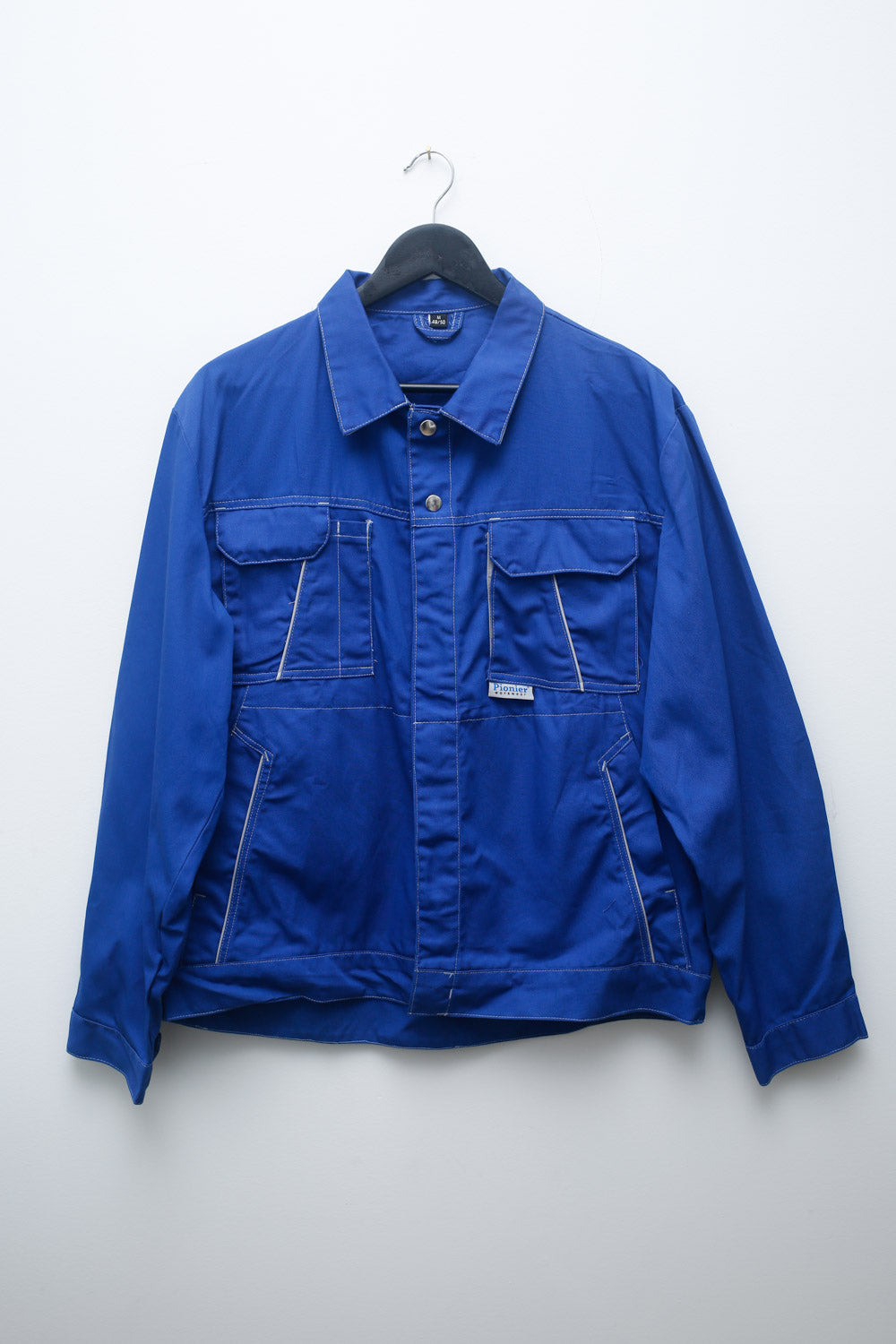 Vintage Royal Blue Workwear Jacket – Made in Europe