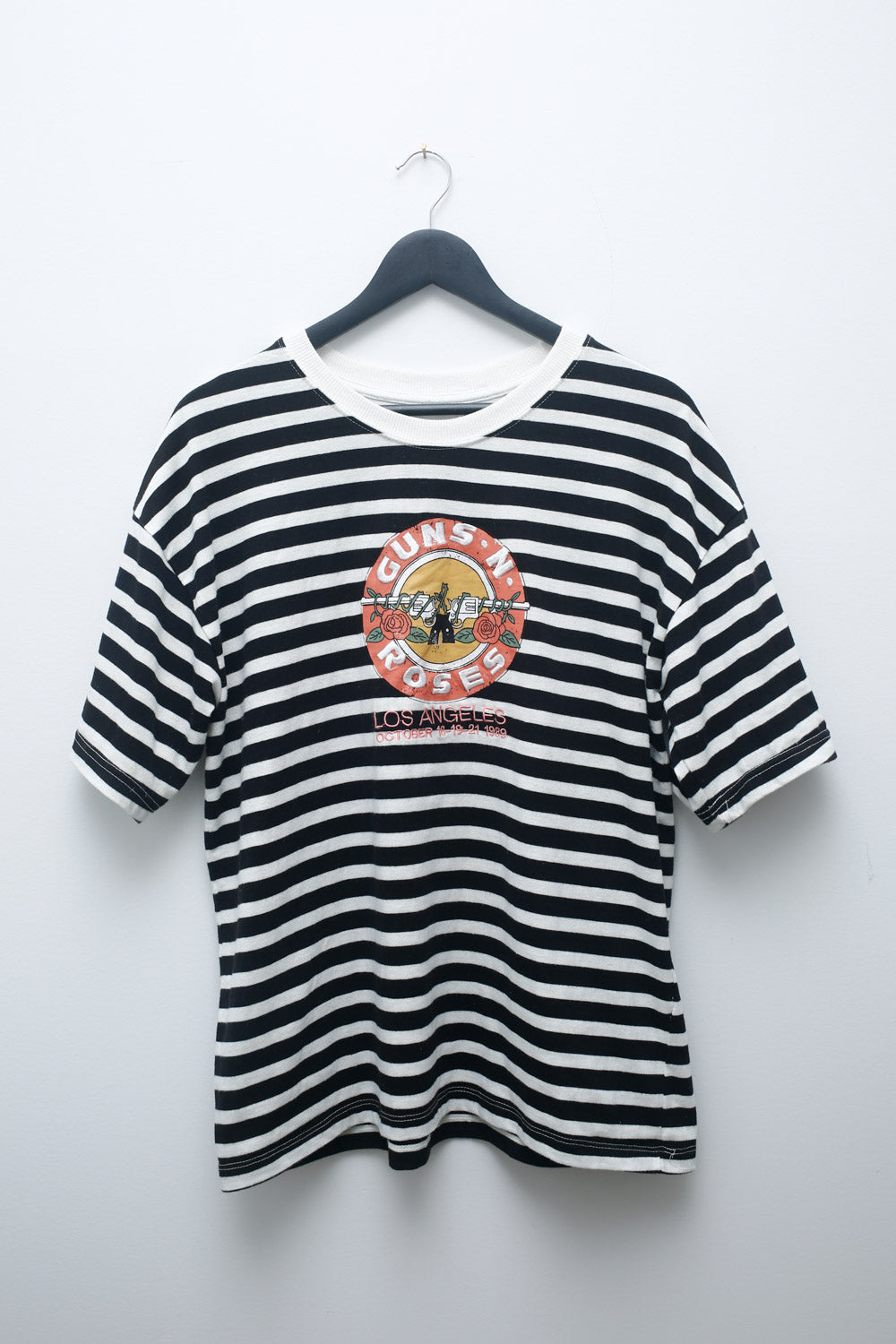 Striped Guns N' Roses Los Angeles Graphic Tee