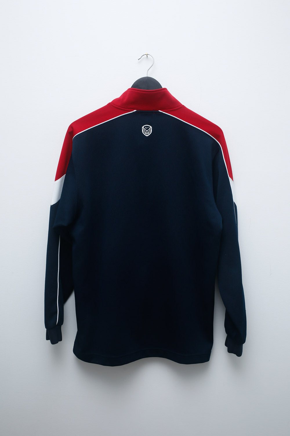 Nike Red & Navy Full-Snap Track Jacket