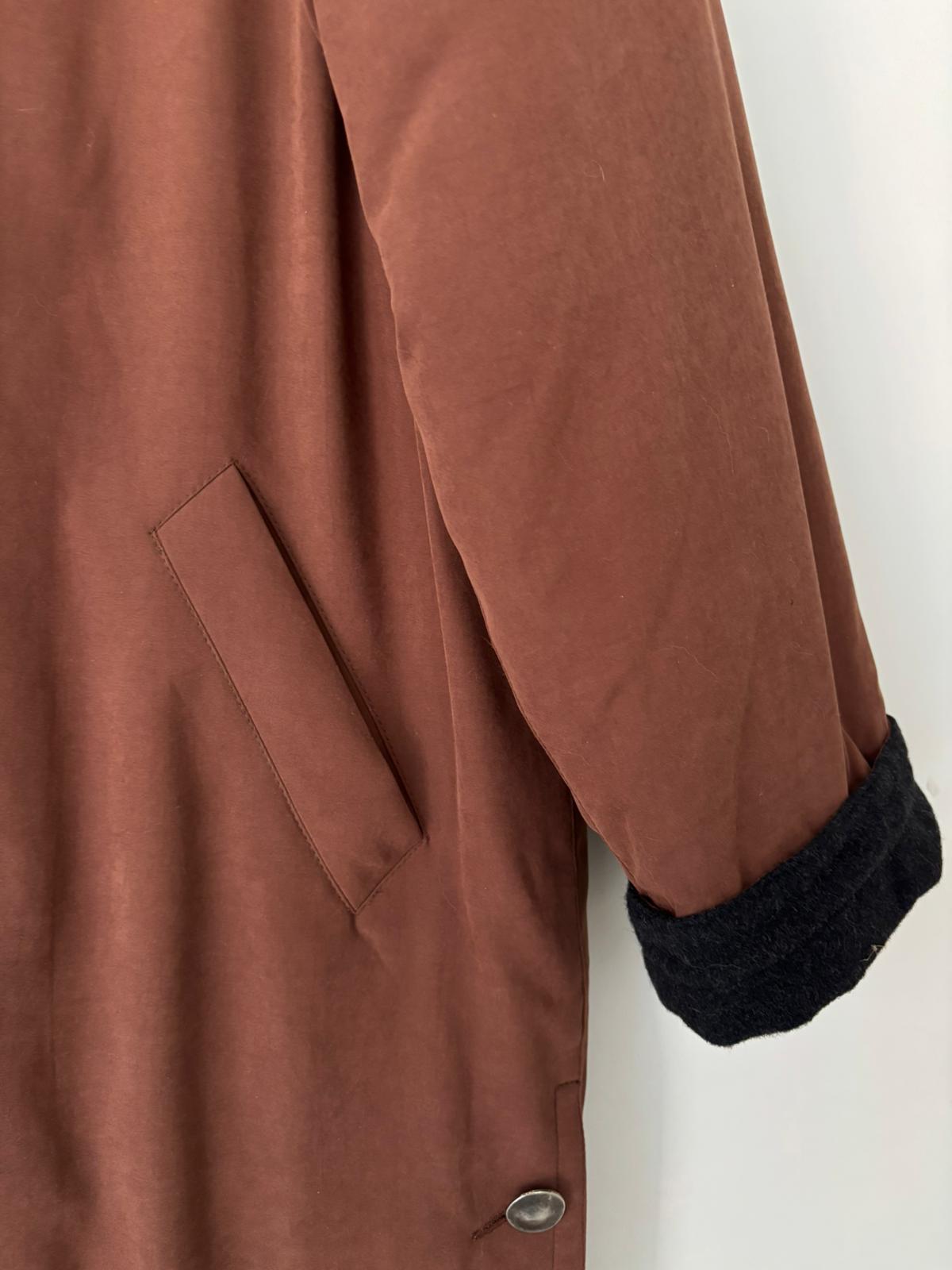 Nuage Vintage Brown Coat size 8