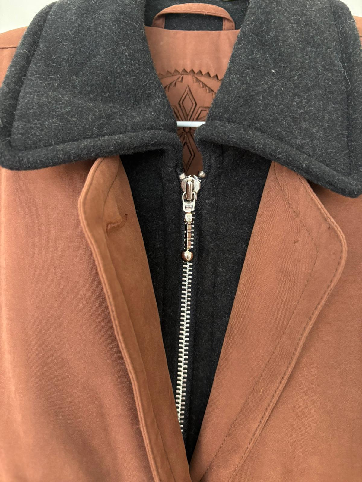 Nuage Vintage Brown Coat size 8