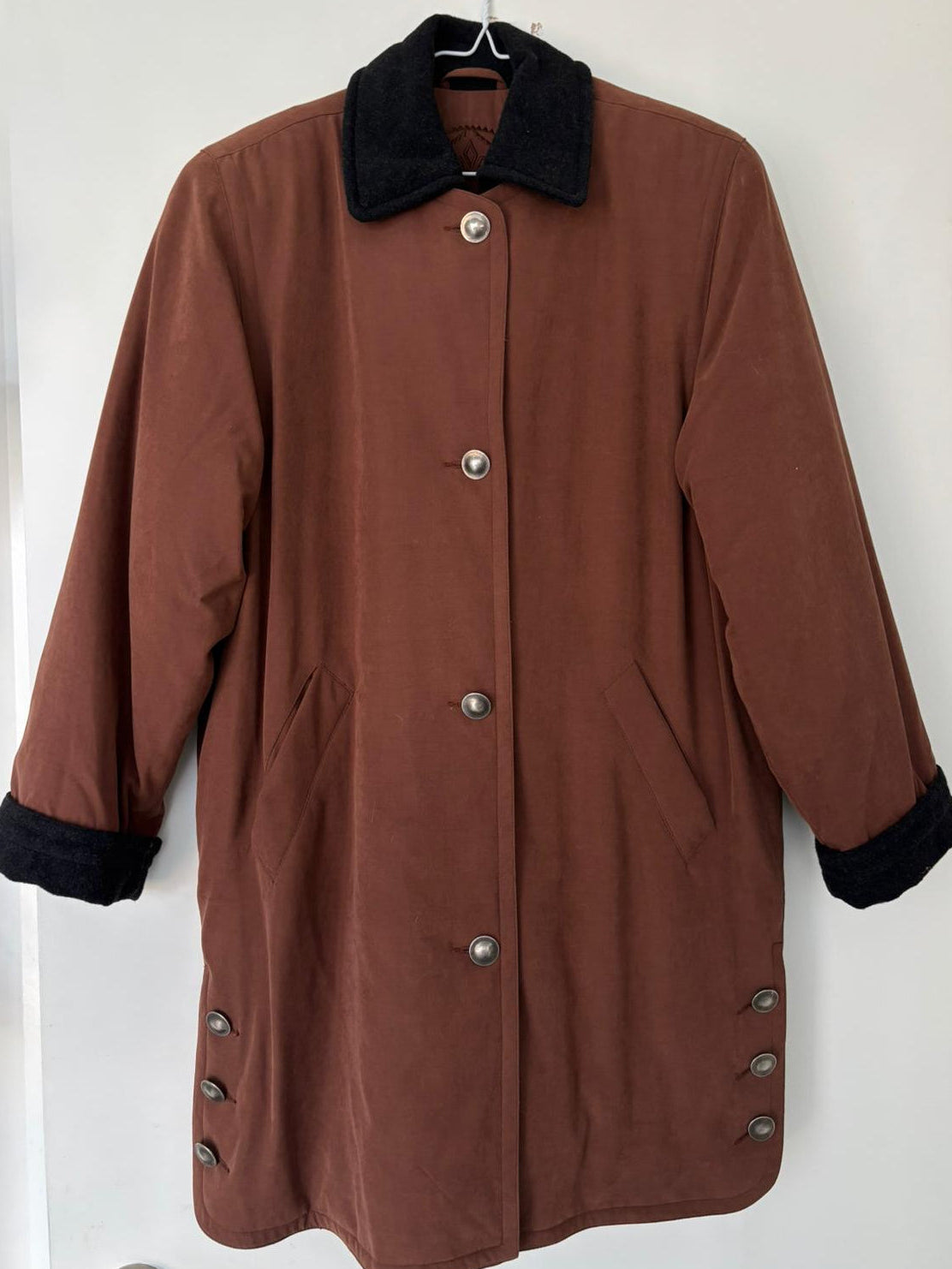Nuage Vintage Brown Coat size 8